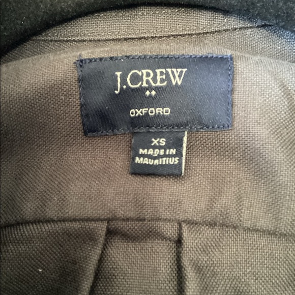 Young Mens J. Crew Cotton Shirt - Picture 3 of 4